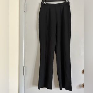 Vintage Burberry wide leg trouser. Size 6. 100%wool